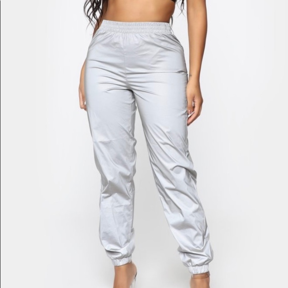 Fashion Nova Reflective Joggers